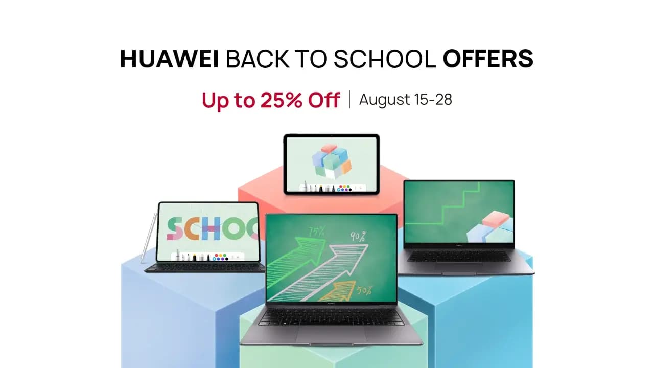 Back to School Offers from Huawei