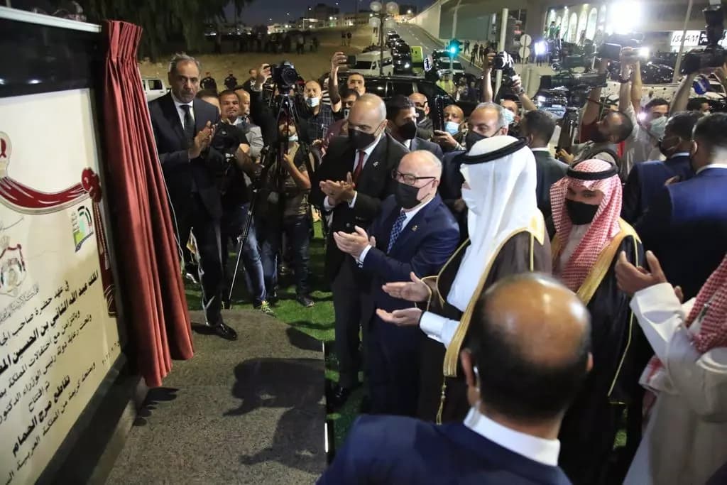 الصندوق السعودي للتنمية يفتتح مشروع تقاطعات 22مرج الحمام 22 المرورية في العاصمة الأردنية عمّان 1