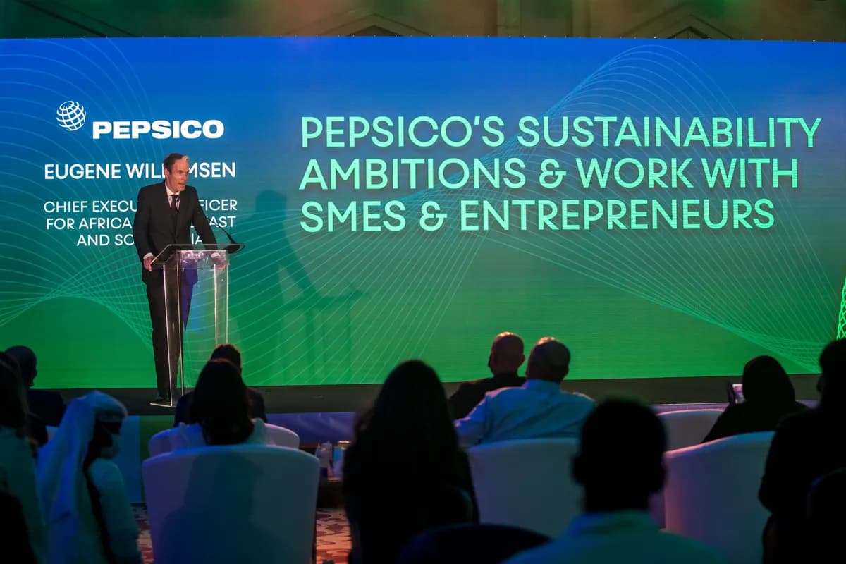 Eugene Willemsen PepsiCo CEO AMESA discusses PepsiCo's sustainability ambitions and work with SMEs and entrepreneurs_ssict_1200_800