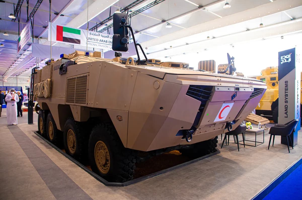 EDGE Introduces a Protected Ambulance Based on Rabdan 8x8 at World Defense Show 2022_ssict_1200_796