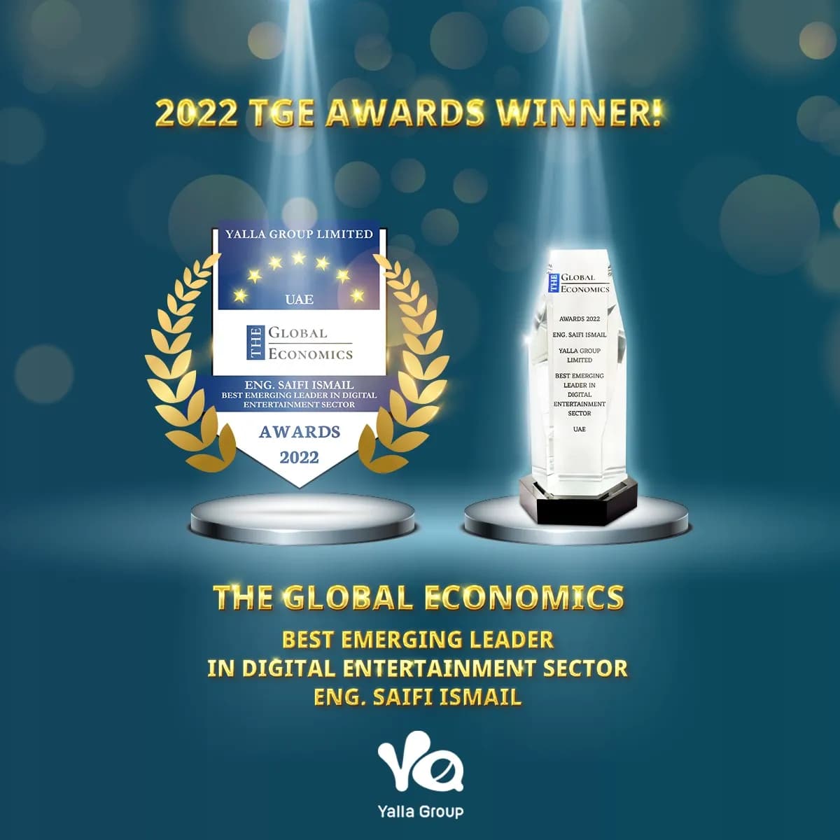 Yalla Group wins two awards at the highly coveted The Global Economics Awards 2022_ssict_1200_1200