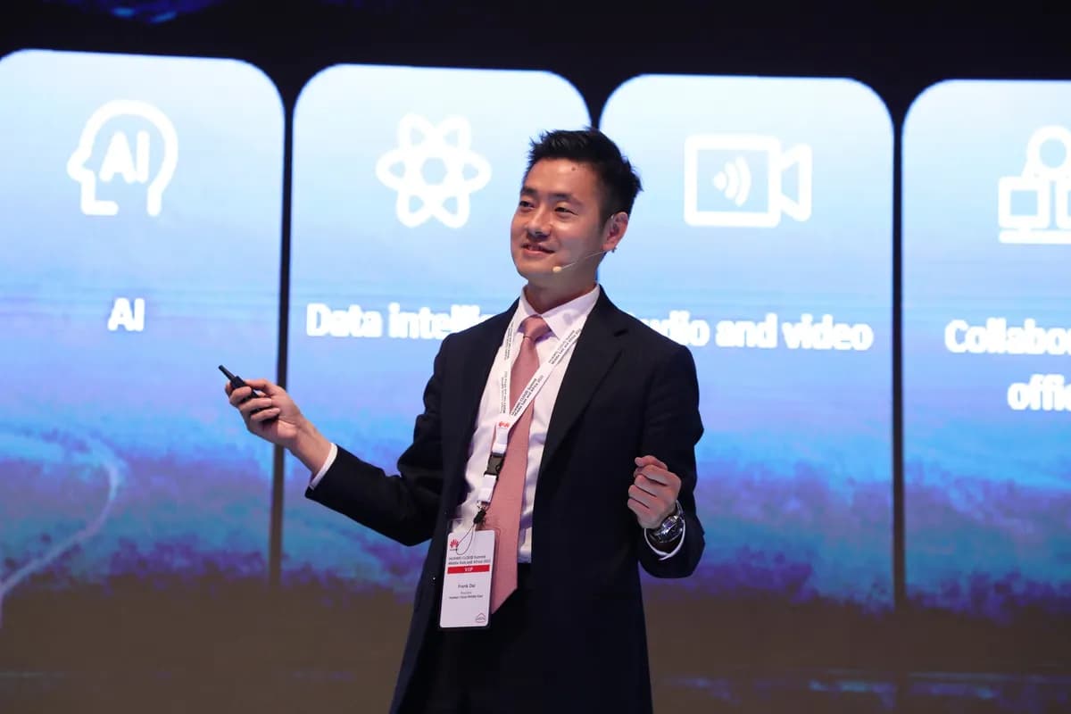 Frank Dai, President, HUAWEI CLOUD Middle East at COMEX_ssict_1200_800