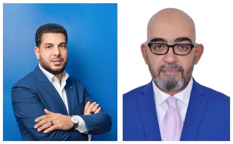 (Left) Mr. Hisham Tolba, Sales Manager-MEA at TPV Technology Gulf - (Right) Dr. Amjad Fathi Al Omar, GM for Sariya Company_ssict_792_490