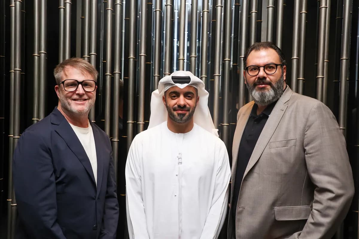 John Lickrish, CEO, Salem AlSulaimani, Operations Director and Michael Valentine, VP Business Development - Flash Entertainment_ssict_1200_800