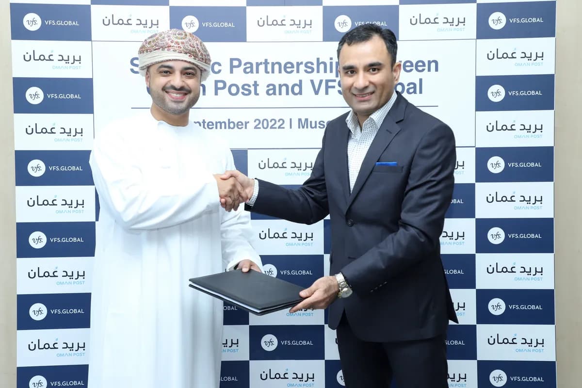 VFS Global enters strategic partnership with Oman Post_ssict_1200_800
