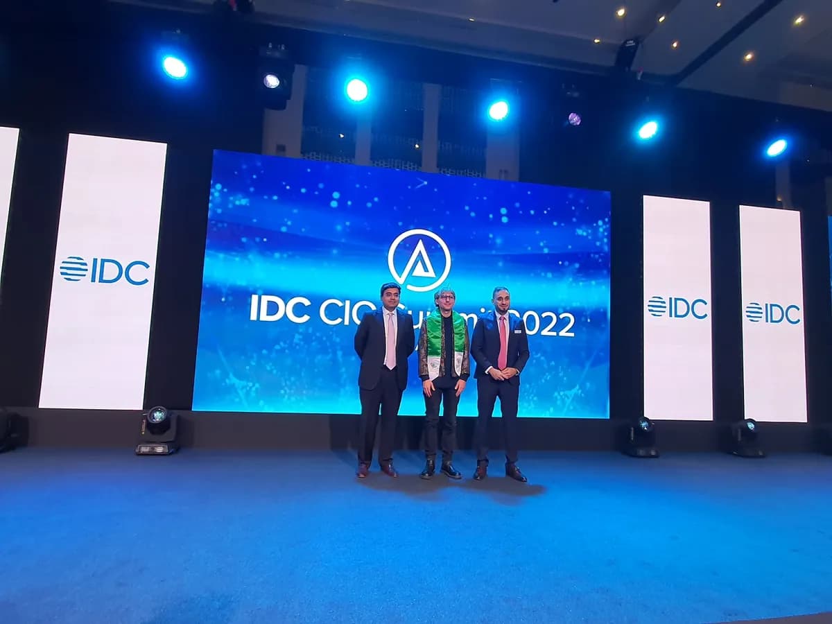 World's First 'Human Cyborg' Presents at 12th Annual Edition of IDC Saudi Arabia CIO Summit in Riyadh4_ssict_1200_900