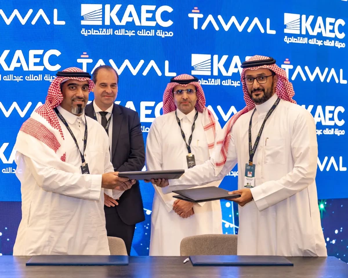 توال تستحوذ على أبراج الاتصالات بمدينة الملك عبدالله الاقتصادية وتوقع شراكة استراتيجية معها 2_ssict_1200_962
