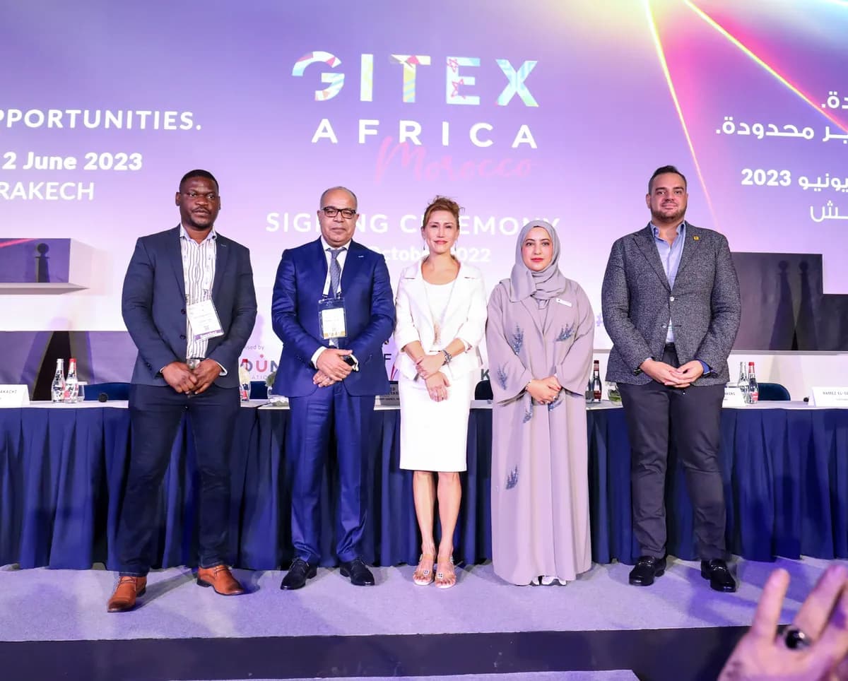 (L-R) Pardon Mujakachi, Mohammed Drissi Melyani, Trixie LohMirmand, Maryam Al Mehairi and Ramez El-Serafy_ssict_1200_964