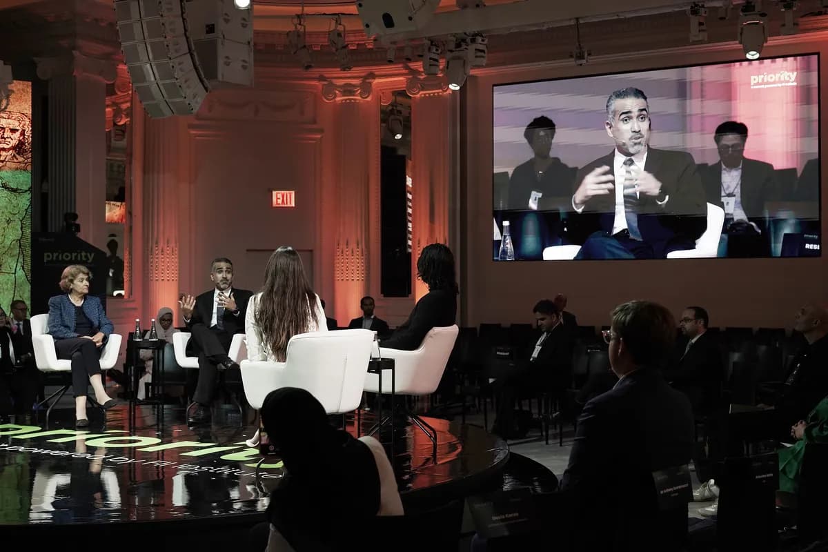 Mohammed bin Abdulrahman bin Dayel, Chief Executive Officer of the CDF, participated in a panel discussion titled The Neo Renaissance_ssict_1200_800
