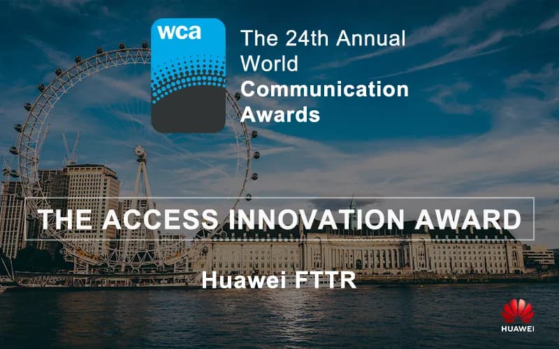 Huawei's Fiber to the Room (FTTR) Solution Wins Annual Access Innovation Award_ssict_800_500