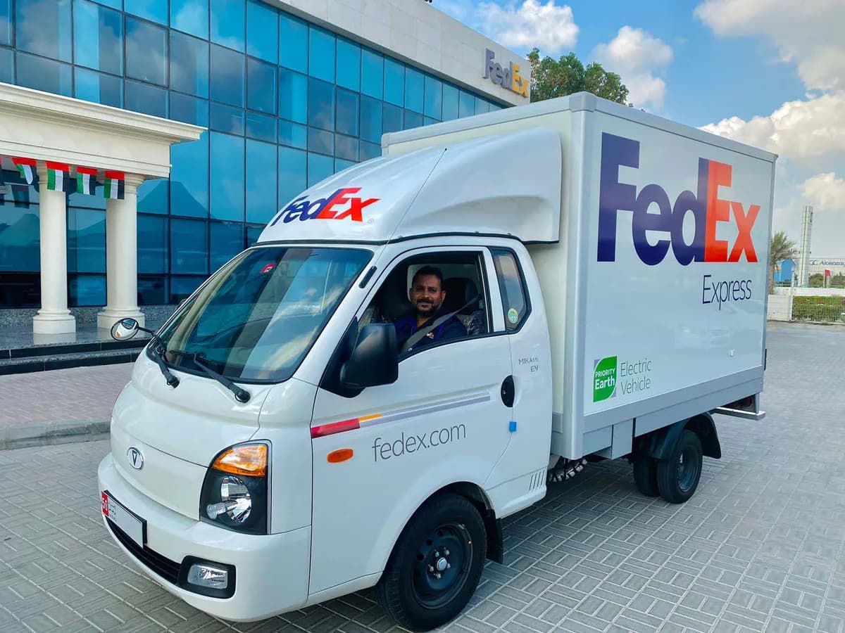 FedEx Advances Sustainable Operations with Electric Vehicle Trials in the UAE_ssict_1200_900