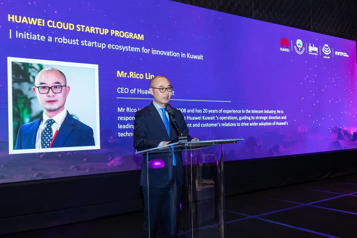 Rico Lin, CEO of Huawei Kuwait_ssict_1200_800
