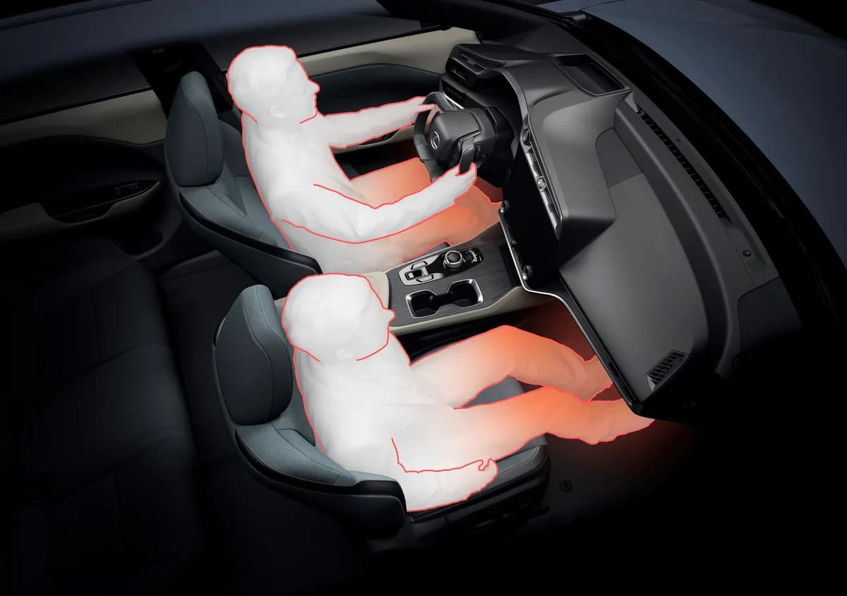 Lexus RZ adopts alternative to conventional passenger compartment heating1_ssict_1200_845