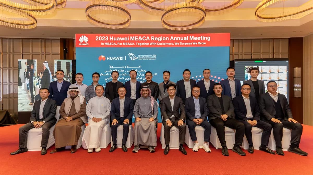 Huawei held 2023 Regional Headquarter Annual Meeting in the Kingdom of Saudi Arabia_ssict_1200_673