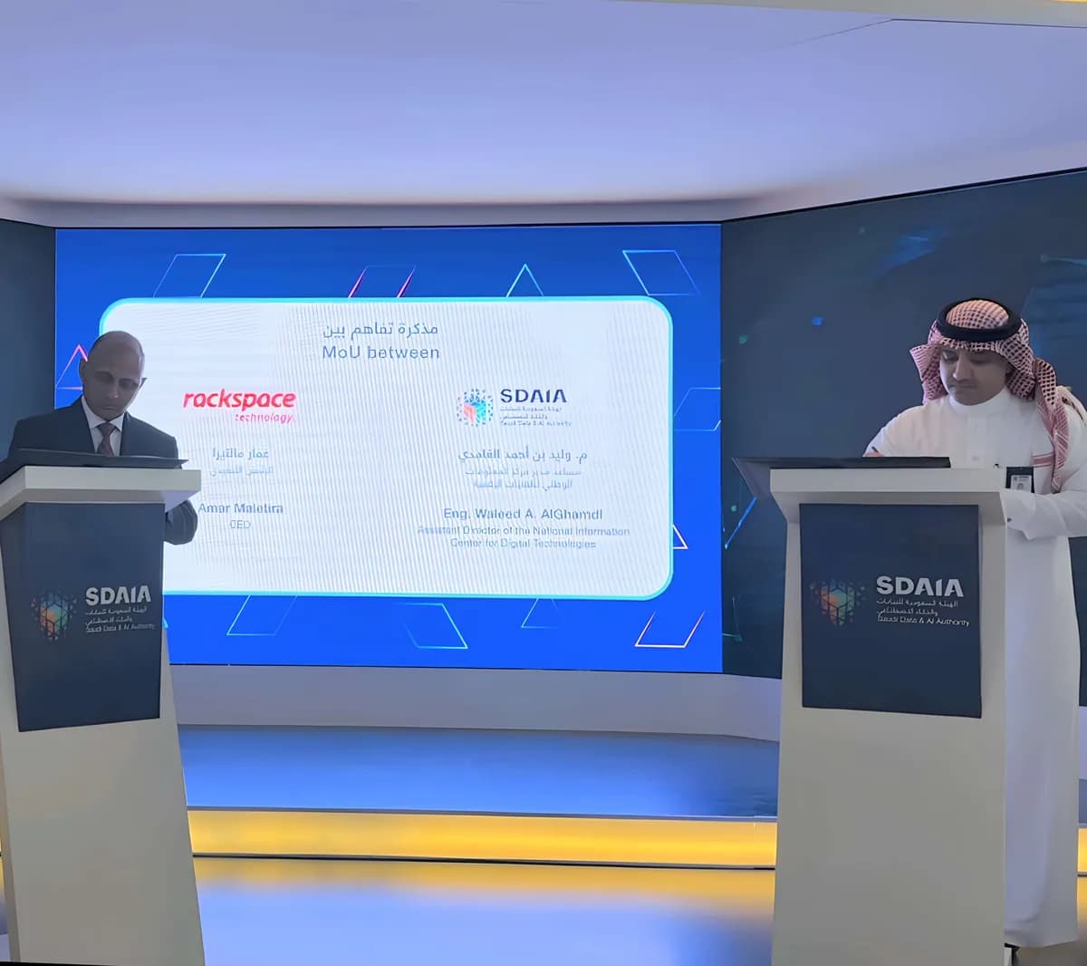 Saudi Data and AI Authority (SDAIA) and Rackspace Technology Sign Memorandum of Understanding1_ssict_1200_1066
