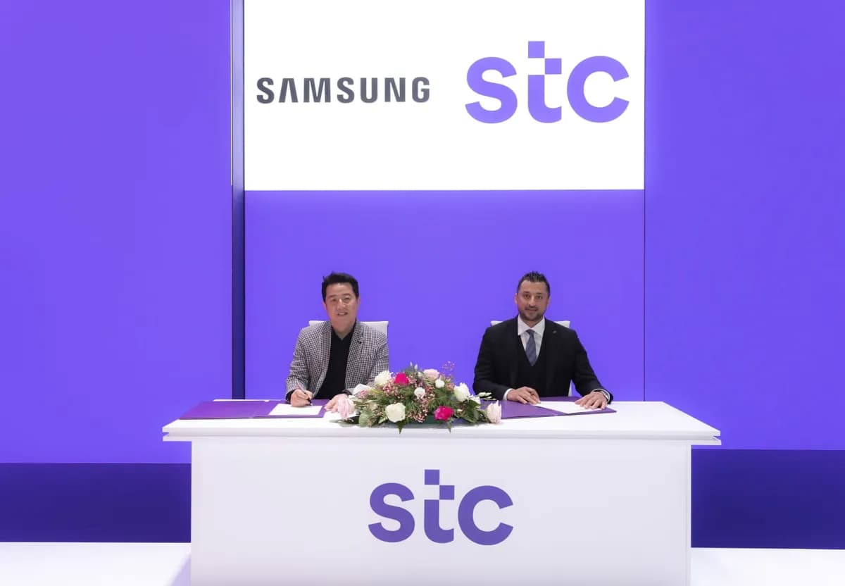 سامسونج وstc توقعان مذكرة تفاهم لطرح منظومة حلول رقمية جديدة وشاملة في مجال المعيشة والأجهزة اللوحية في السعودية_ssict_1200_832