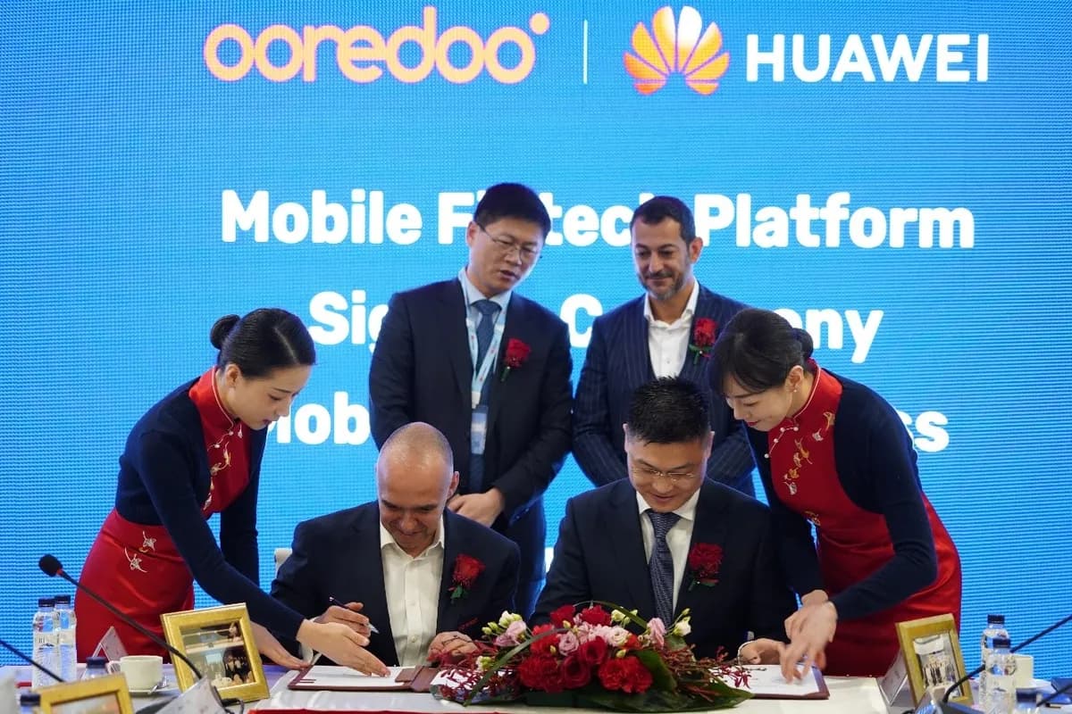 Ooredoo Group Signs Fintech Service Agreement with Huawei at MWC 2023_ssict_1200_800