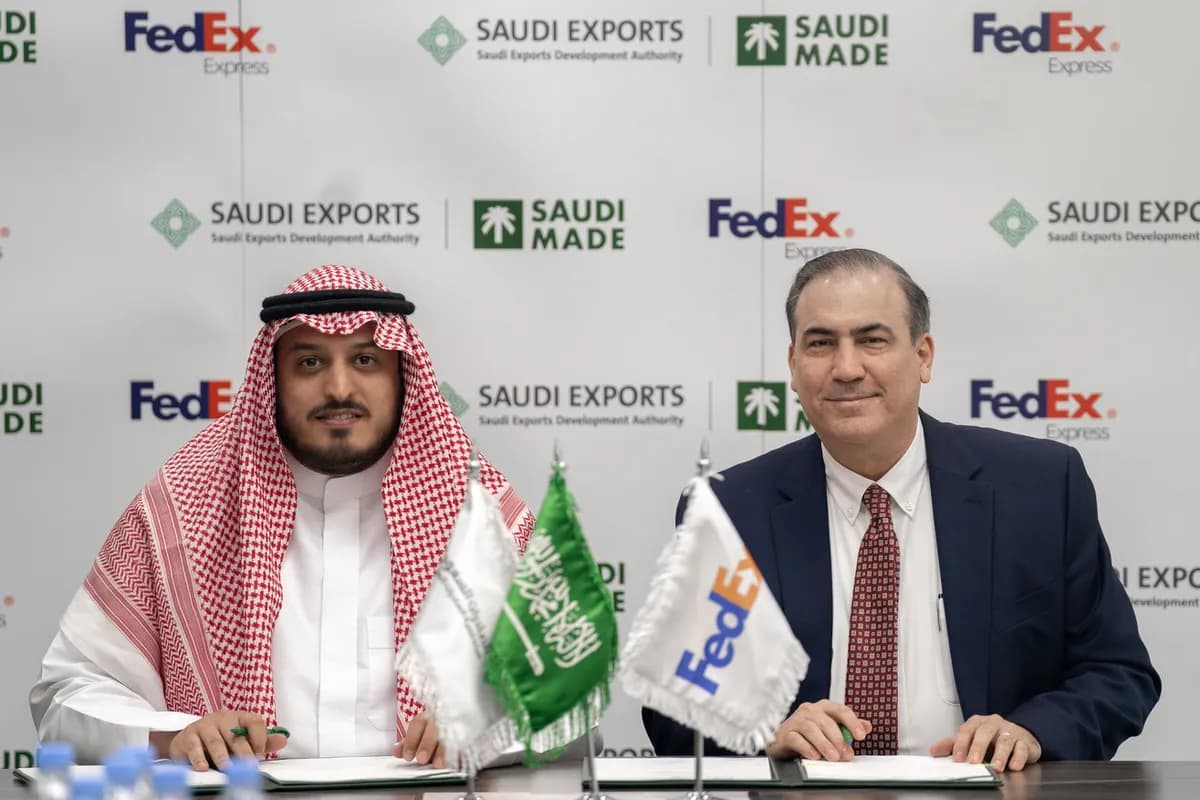 FedEx and Saudi Export Development Authority Sign a Collaboration Agreement_ssict_1200_800