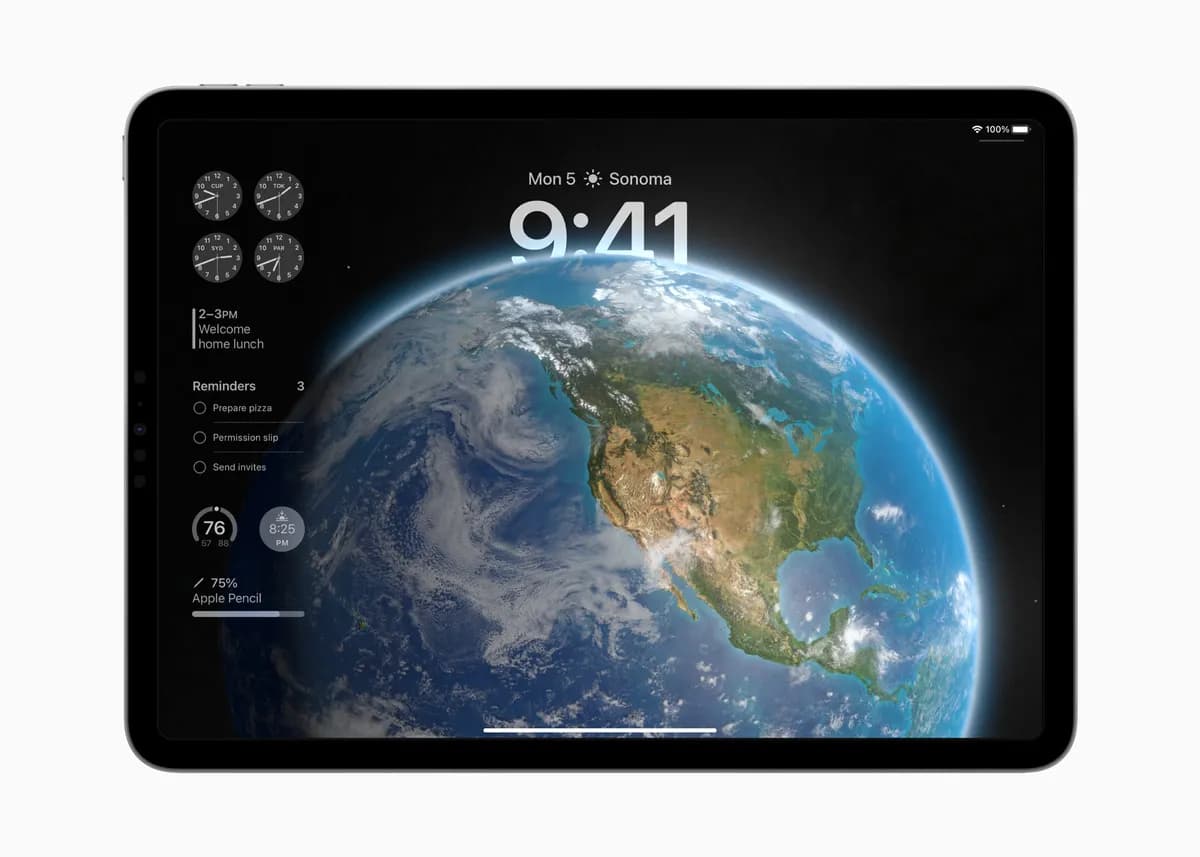 Apple-WWDC23-iPadOS-17-Lock-Screen-Earth-with-widgets-230605_big.jpg.large_2x_ssict_1200_857