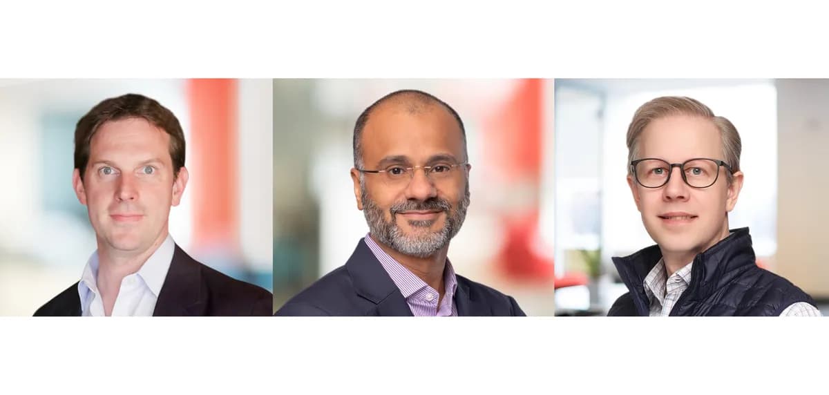 James Anderson, EMEA Head of Vector Practice, Bain & Company, Faisal Sheikh, Partner, Bain & Company, and Patrik Sandin, Expert Associate Partner, Bain & Company_ssict_1200_572