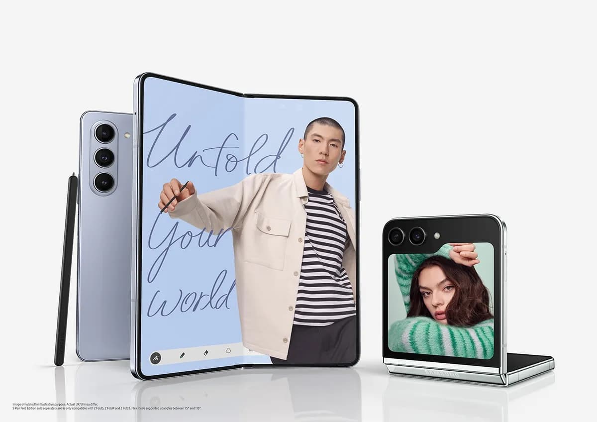سامسونج Galaxy Z Flip5 وGalaxy Z Fold5يوفران مزيجاً من المرونة وتعدّد المهام مع ضمان تجربة غامرة للمستخدم2_ssict_1200_848