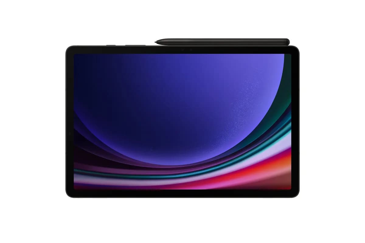 Galaxy Tab S9_Graphite_Product Image_Front_S Pen_ssict_1200_800