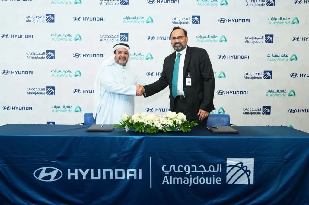 An agreement between Almajdouie Automotive Co. And Auto World to supply more than 1,100 vehicles. 2_ssict_1024_682