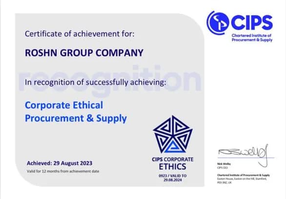مجموعة روشن تعزز كونها المطور العقاري الأكثر موثوقية وتحصل على علامة الجودة كايت مارك CIPS_ssict_586_408