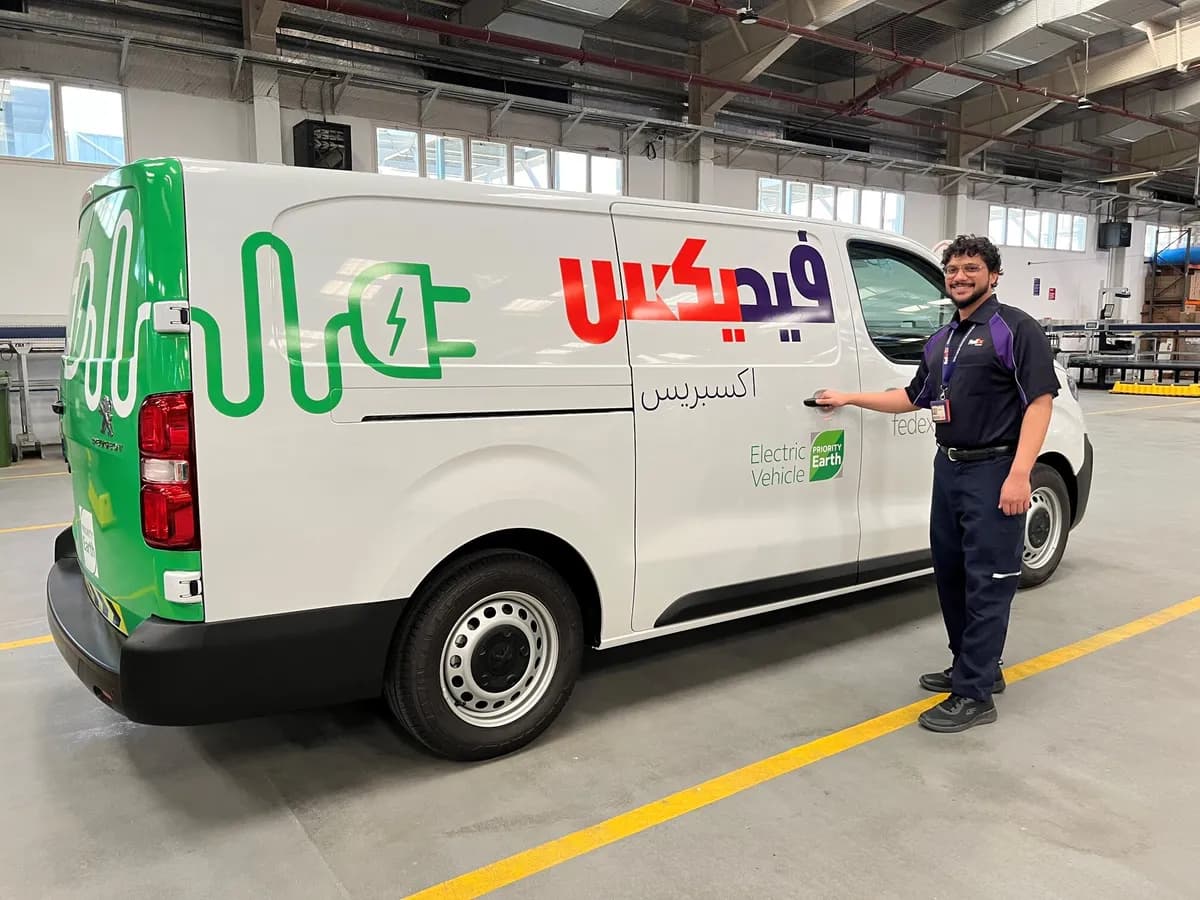 FedEx Introduces EVs to its Fleet in the UAE_ssict_1200_900