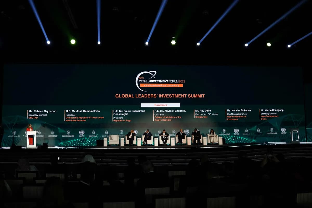انطلاق فعاليات منتدى الاستثمار العالمي 2023 في أبوظبي 1_ssict_1200_800