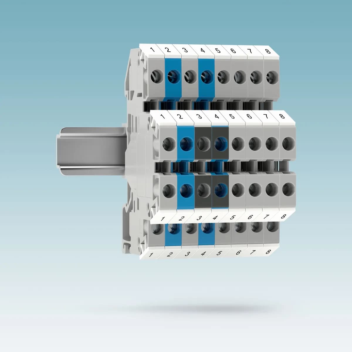 Space-saving wiring with mini multi-level terminal blocks_ssict_1200_1200