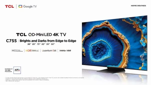 انغمس في تجربة رائعة وجودة صورة لا مثيل لها مع تلفزيون TCL C755 QD-Mini LED دقة 4k_ssict_602_339