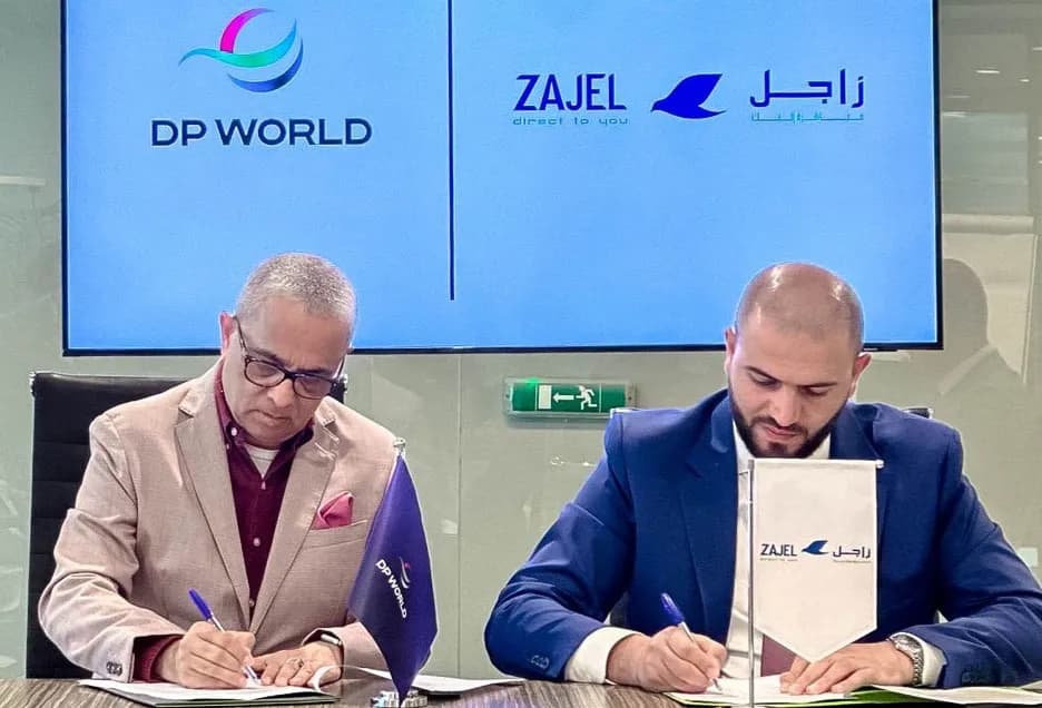 ZAJEL Signs Agreement with DPWorld for Integrated ERP Solutions & Cargoes Flow to Enhance Internal Technological Processes_ssict_936_636