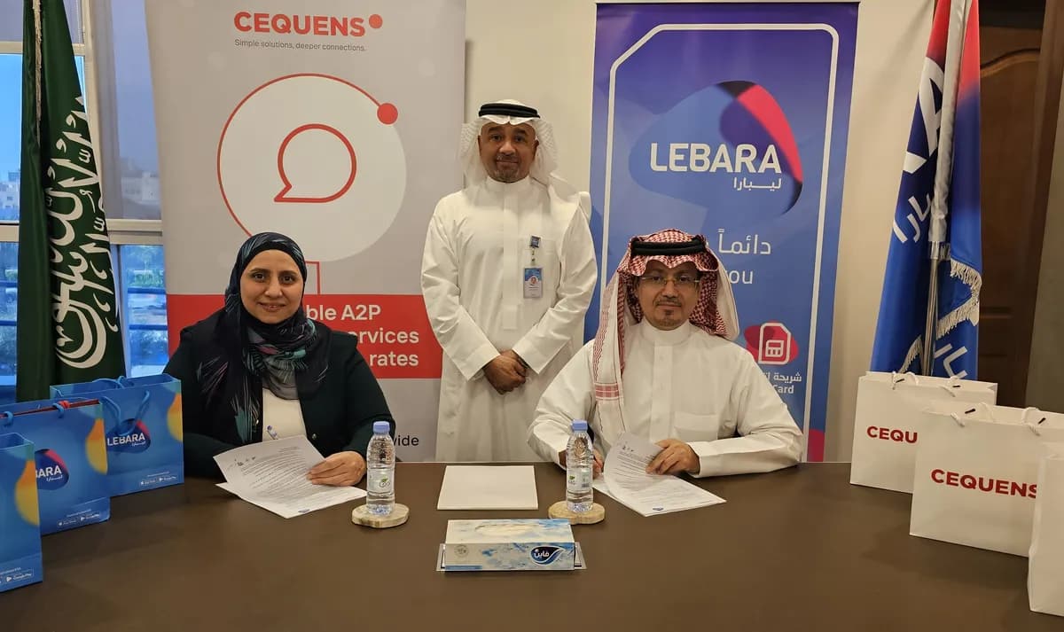 CEQUENS Launches Preferred Partnership for International A2P SMS Monetization with LEBARA KSA _ssict_1200_713