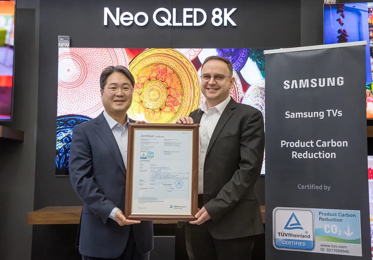 Samsung_Product Carbon Reduction’ Certification_ssict_1200_838