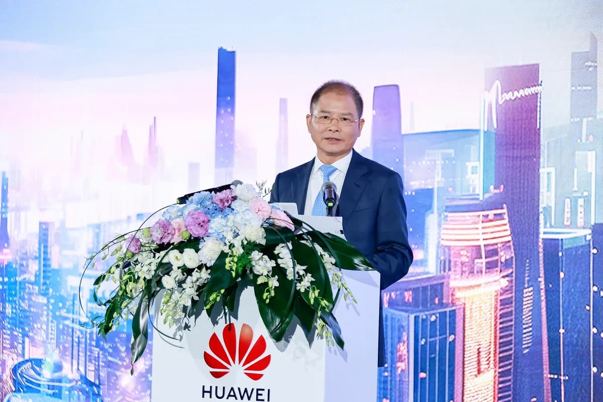 Eric Xu, Huawei's Deputy Chairman and Rotating Chairman, giving a keynote at HAS 2024_ssict_1200_800