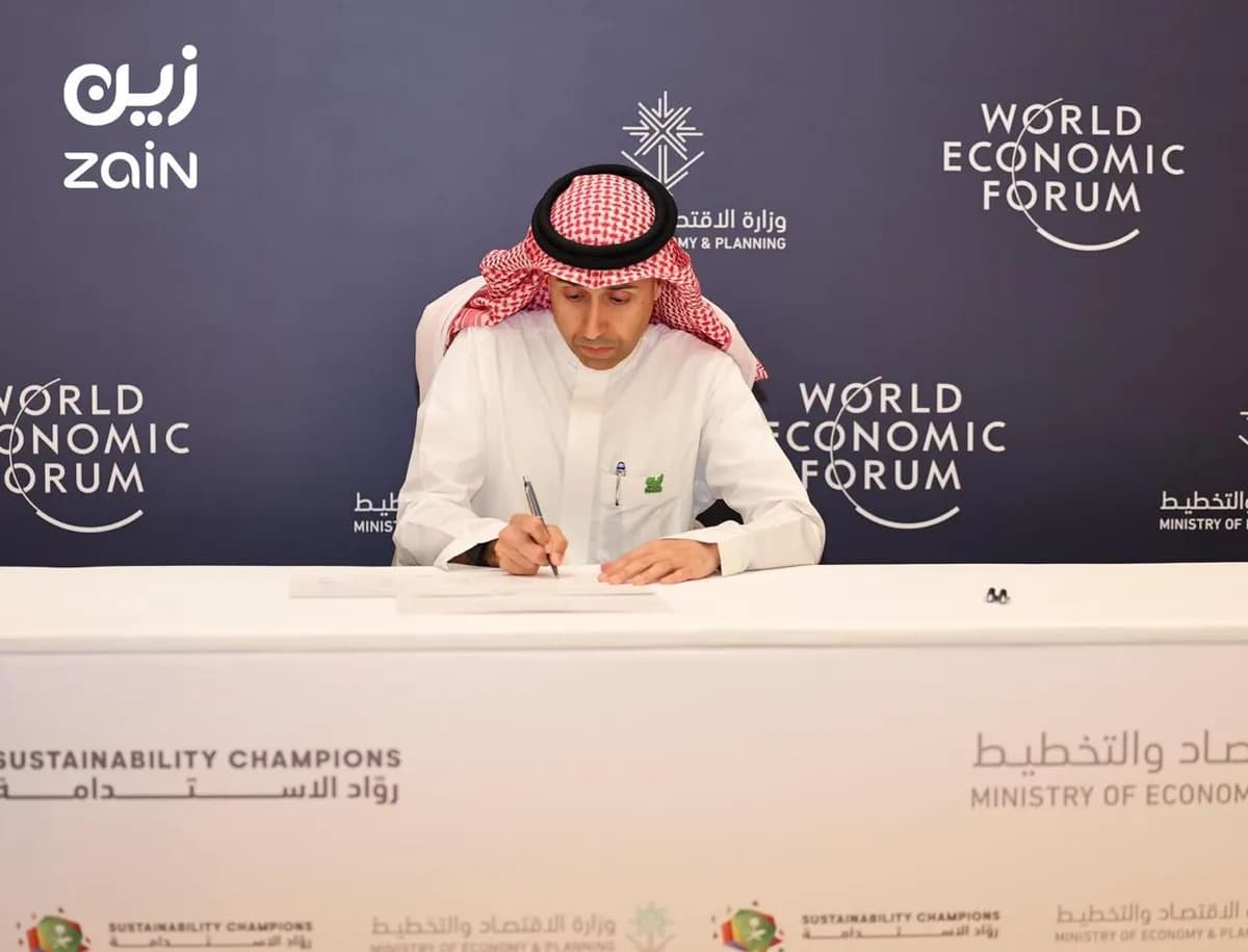 زين السعودية توقع ميثاق مبادرة روّاد الاستدامة مع وزارة الاقتصاد والتخطيط_ssict_1200_915