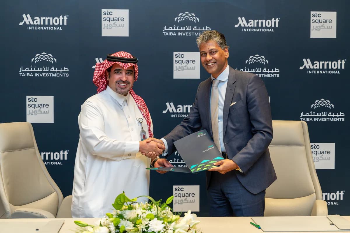شركة المنطقة الذكية الفندقية توقع اتفاقية تشغيل مع ماريوت الدولية_ssict_1200_800
