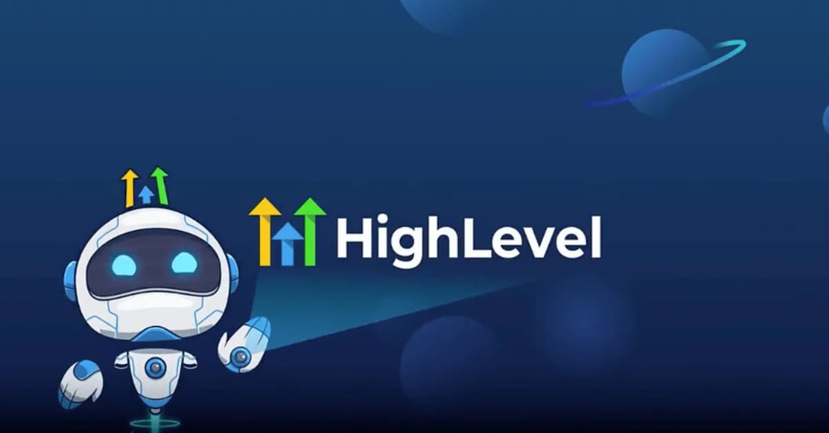 GoHighLevel platform dashboard showing CRM, unified inbox, and workflow automation for marketing agencies