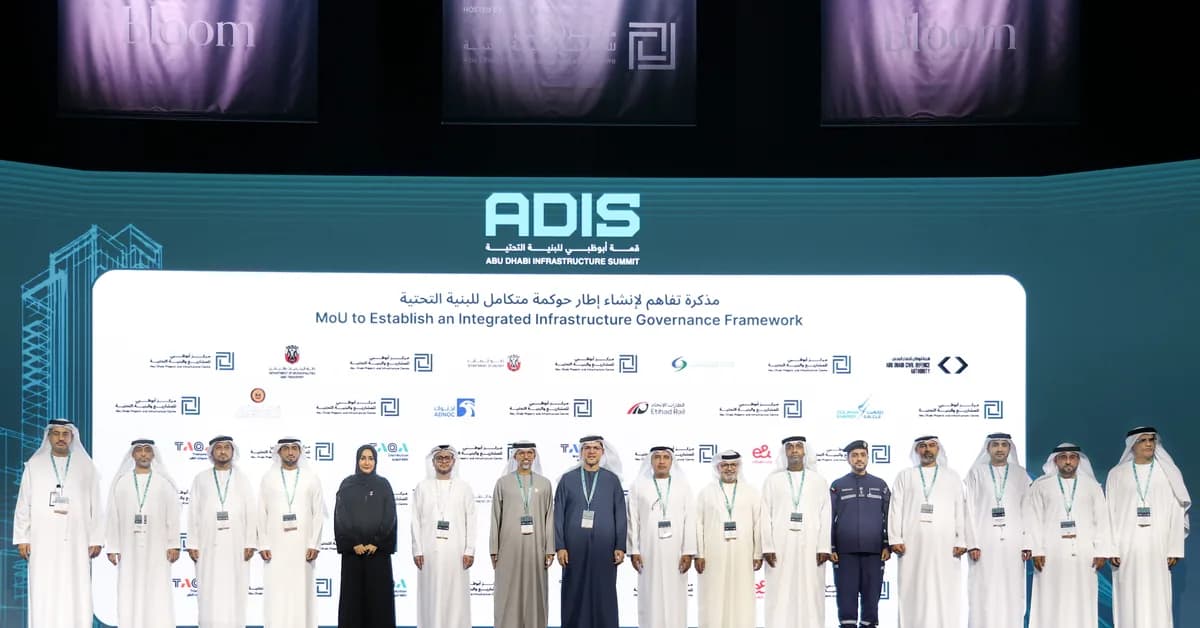 ADPIC governance framework connects 14 Abu Dhabi government entities to accelerate infrastructure delivery